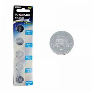 Pin CR2016 PREEMXL Ultra Premium 3v vỉ 5 viên aa